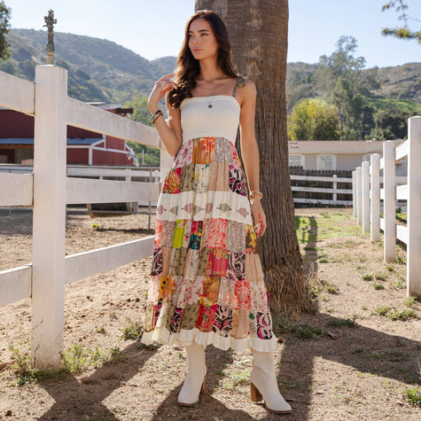 Artisan Pearl Maxi Dress