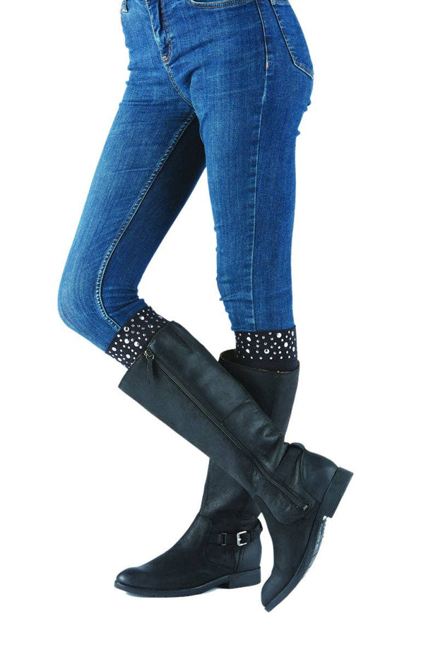 Studded Boot Socks