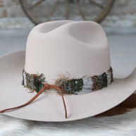 Western Feather Hat Band - Sonora