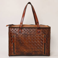 Tooled Leather Tote