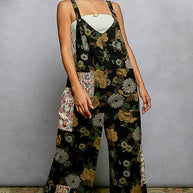 Vintage Washed Denim Overalls