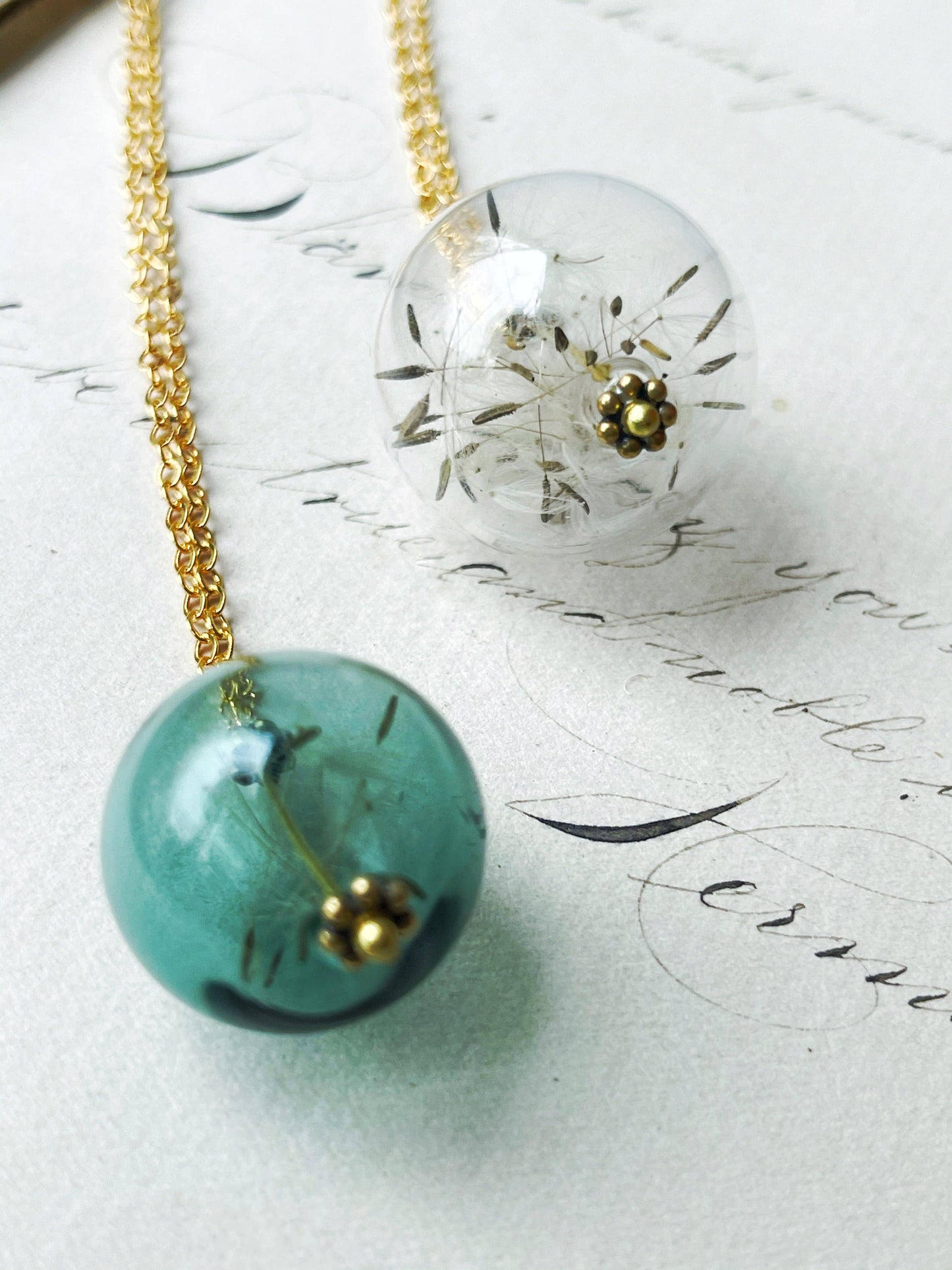 Dandelion Wish Necklace