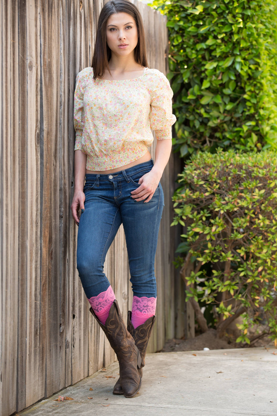 Lace Boot Socks