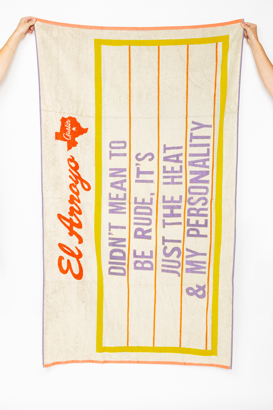 My Personality Beach Towel - 36" x 70"
