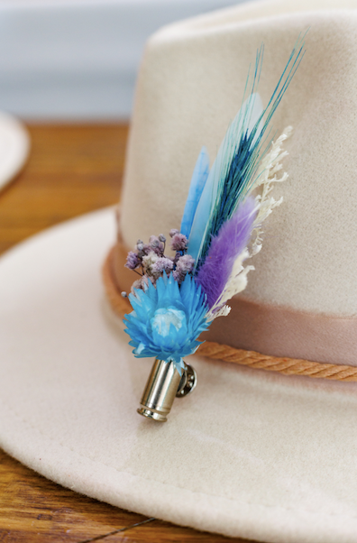 The Mini Pinny - Mini bullet casing hat pin