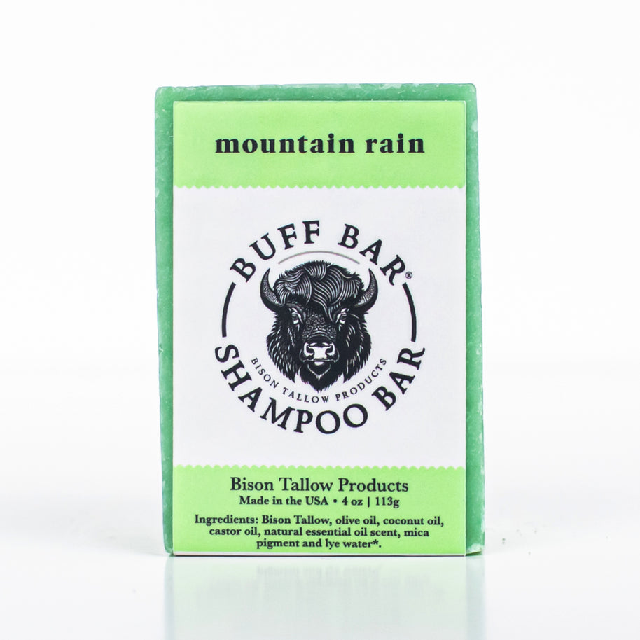 Mountain Rain Shampoo Bar Soap