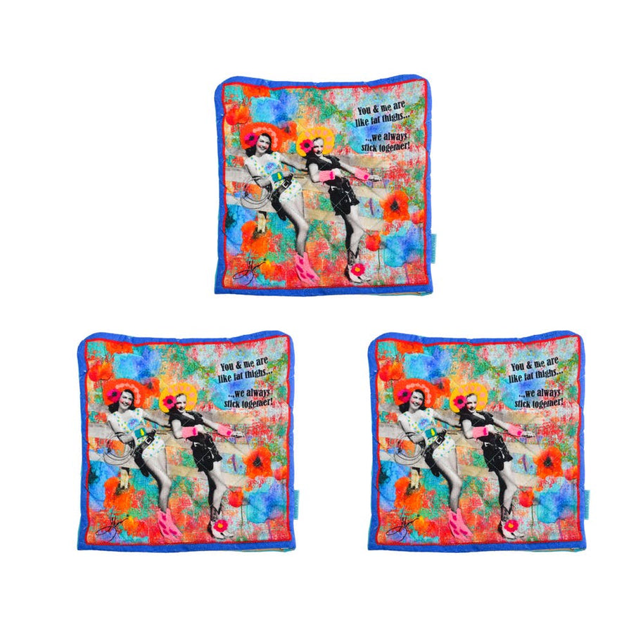 You Me Cowgirl Pot Holder