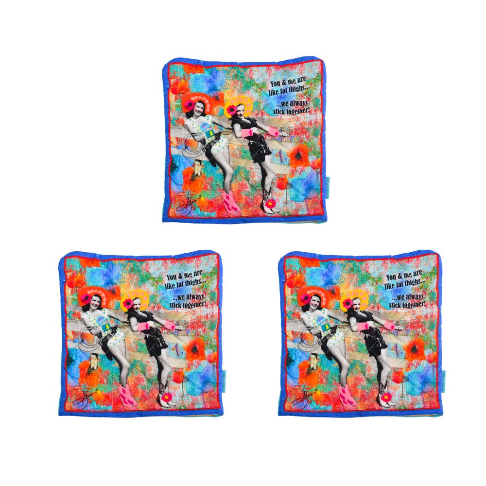 You Me Cowgirl Pot Holder