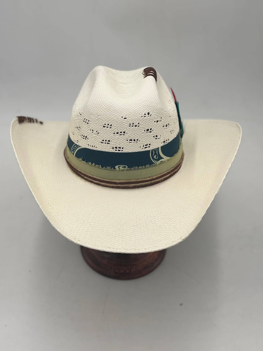 Costal Green Cowboy Hat