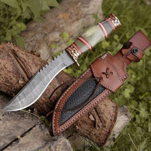 Handmade bowie knife