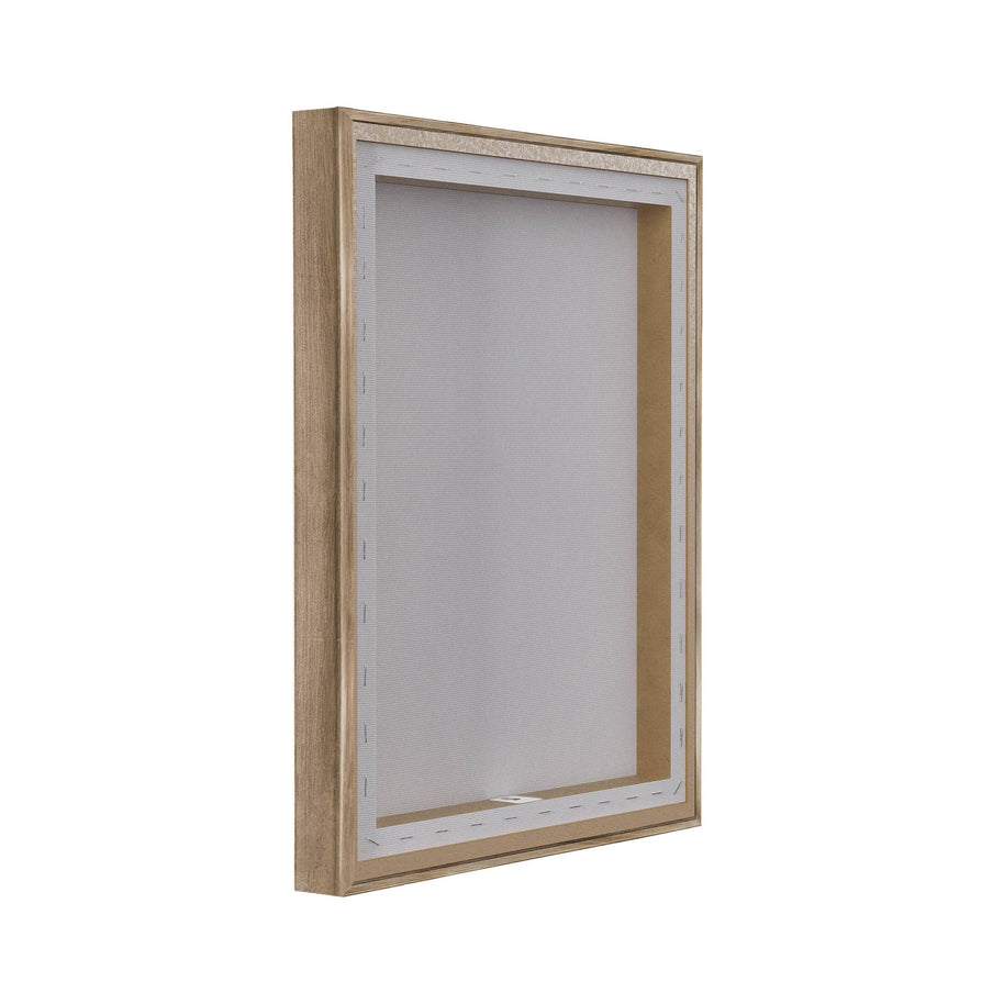 Bison Grazing in Field Floater Framed Art