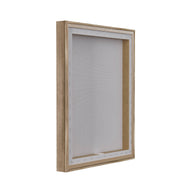 Bison Grazing in Field Floater Framed Art