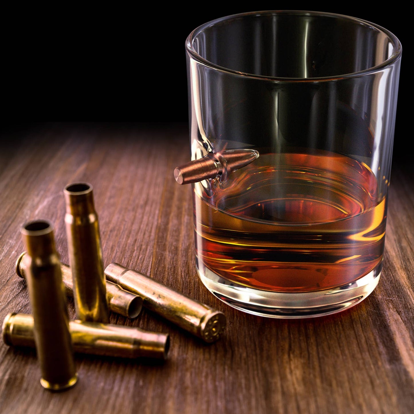 308 Real Bullet Whiskey Glass