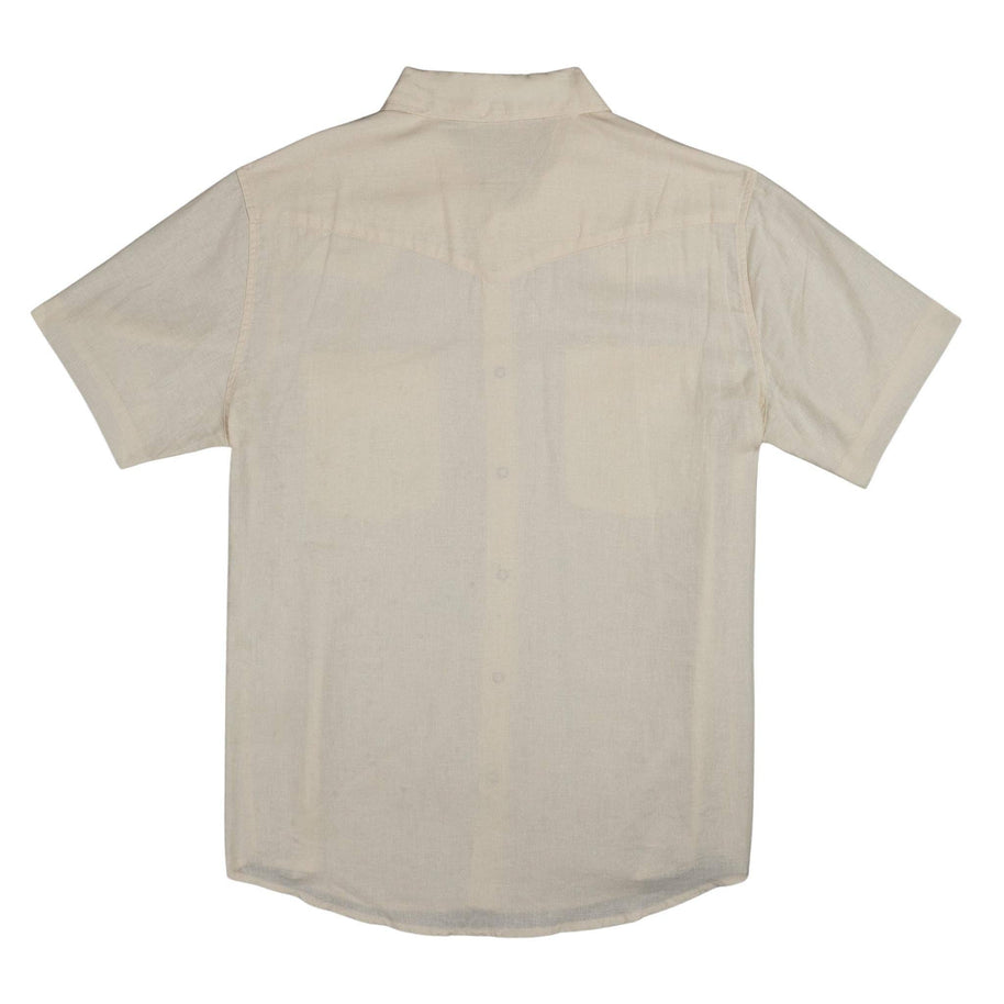 Sendero Wyatt Pearl Snap Shirt, White