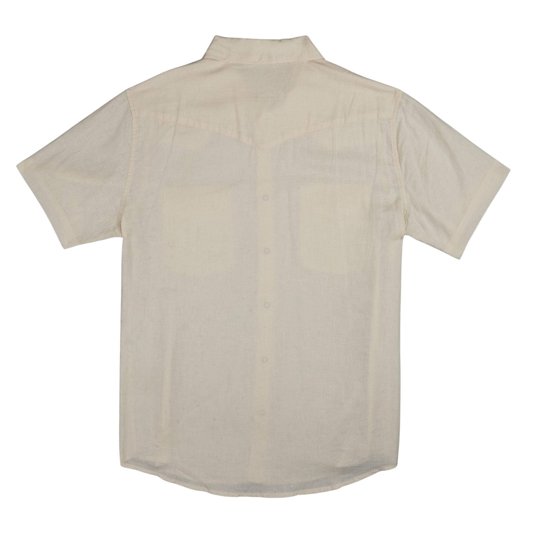 Sendero Wyatt Pearl Snap Shirt, White