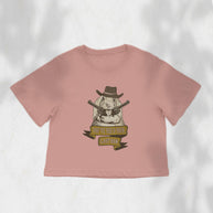 Bunny Cowgirl Boxy Crop Top