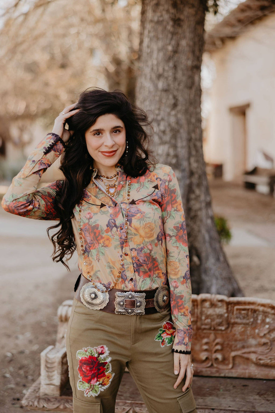 Dona Isabella Button Up