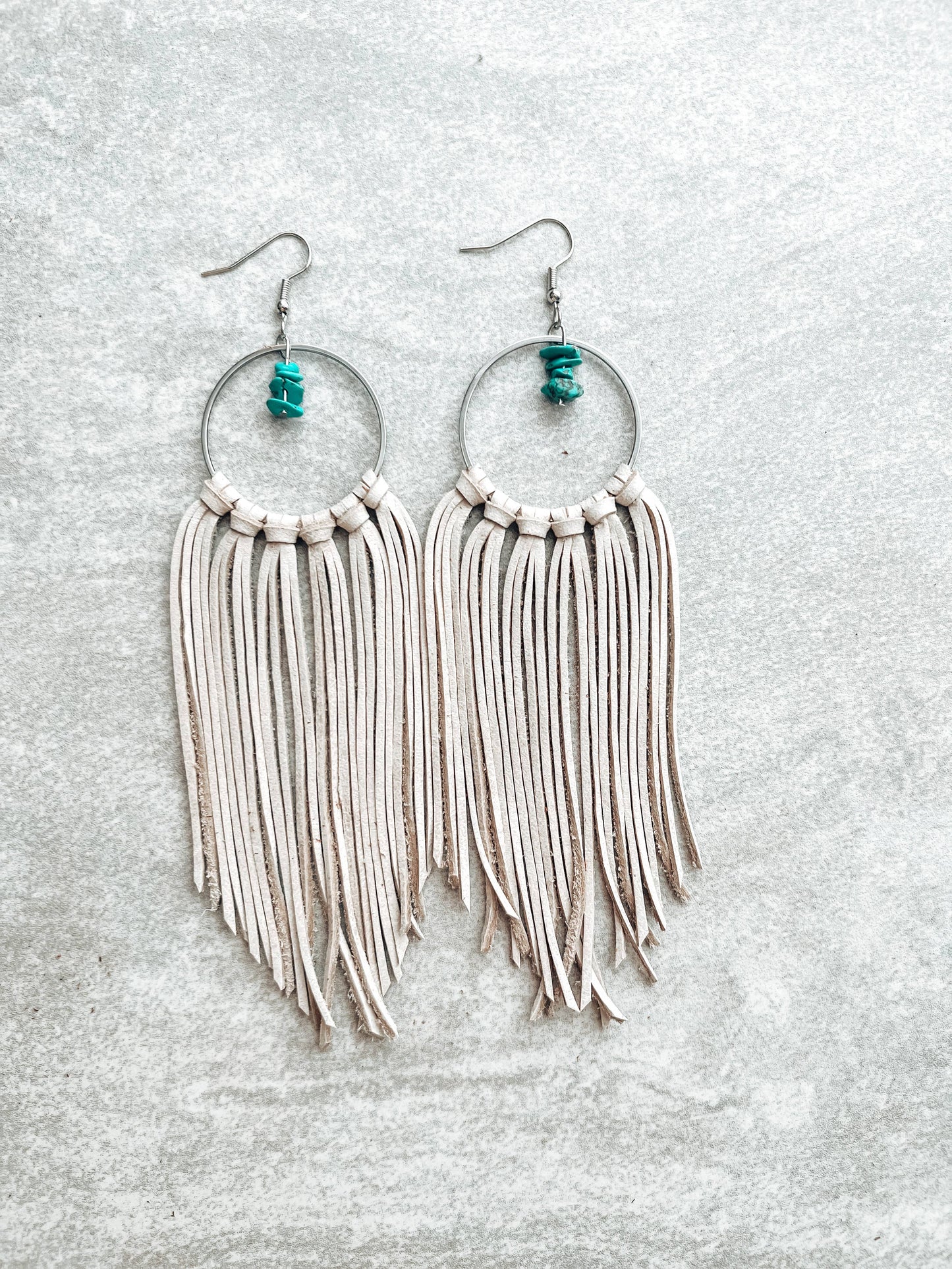 Avon Fringe Hoops Earrings