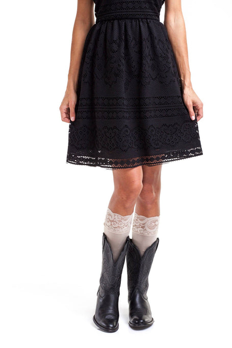 Lace Boot Tights