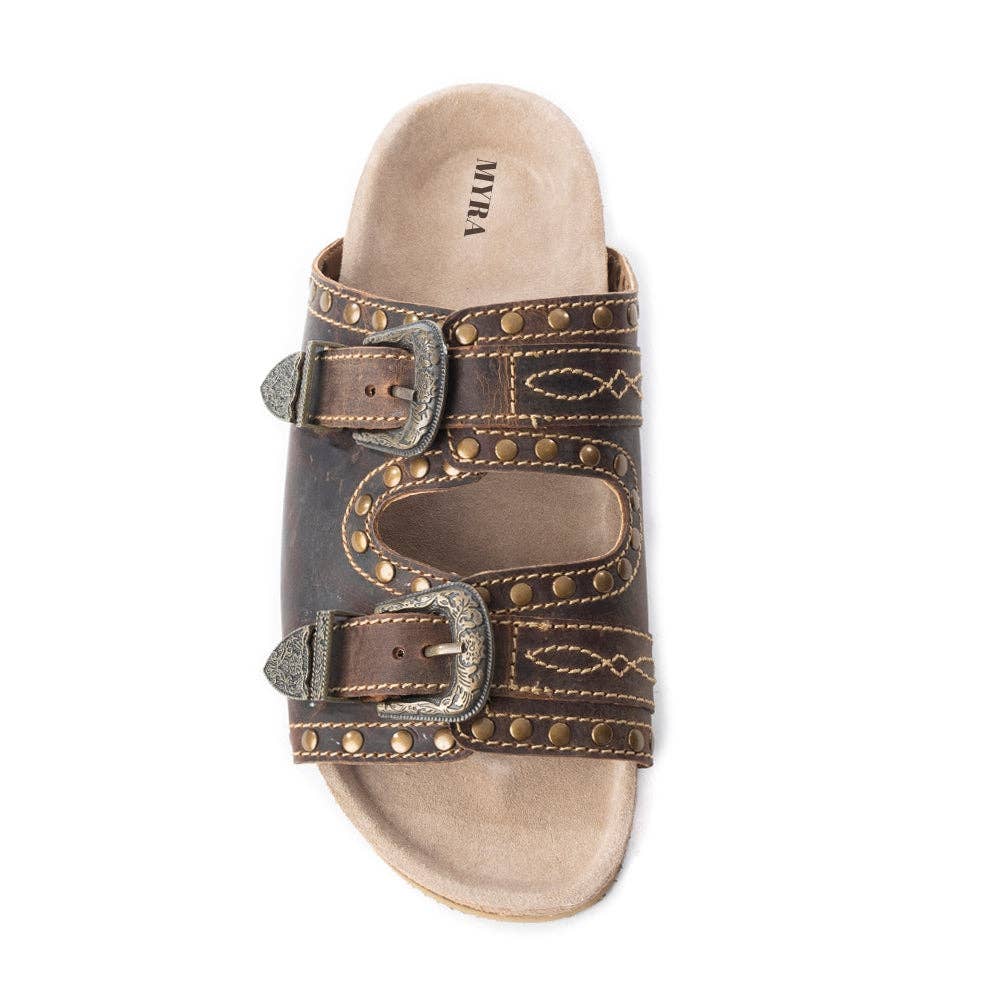 Myra Great Sonora Sunset Sandals, Brown