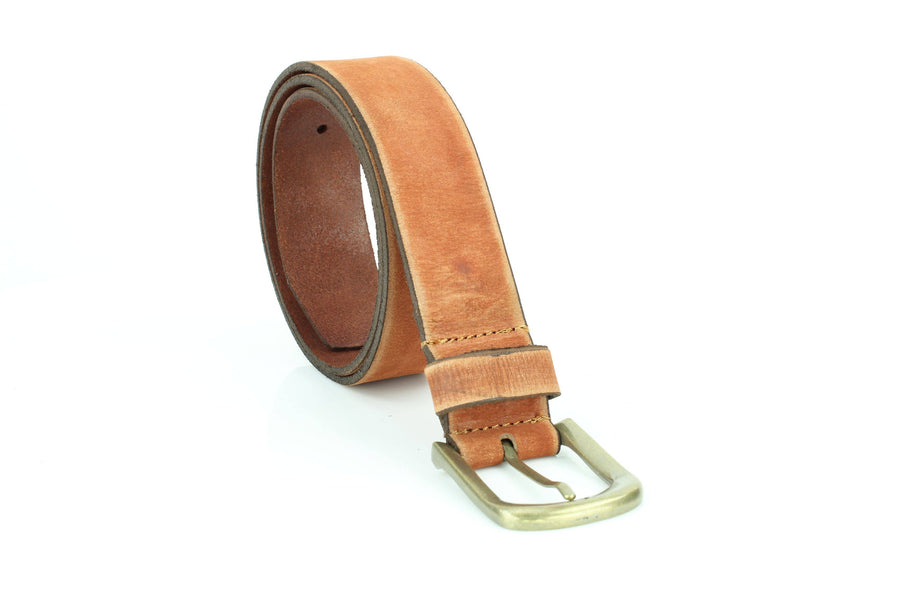 Distressed Leather Belt