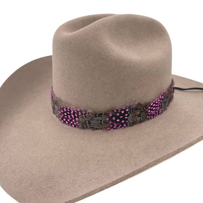 Western Feather Hat Band - Fancy