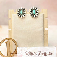 Blooming Stone Earrings