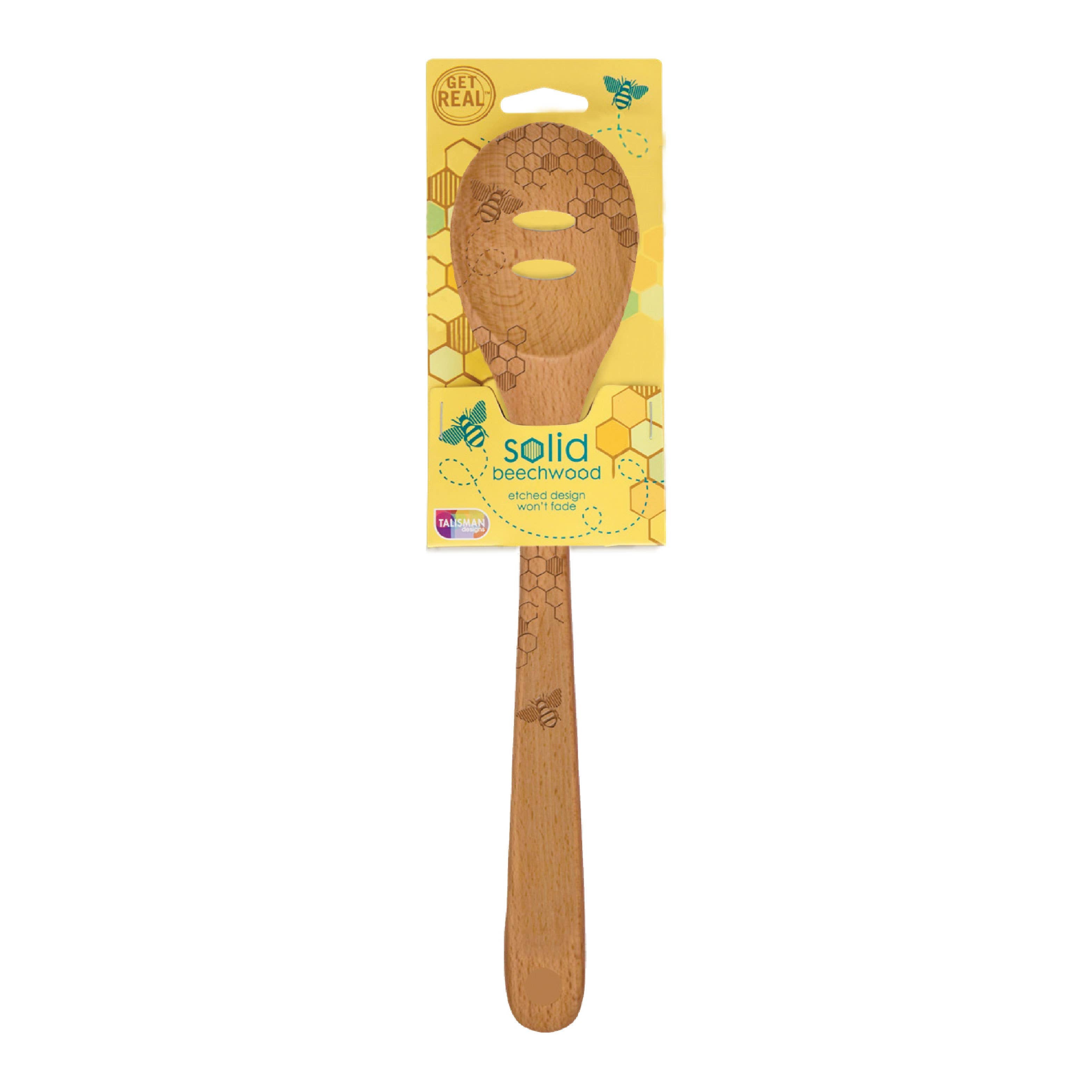 Honey Bee Slotted Spoon