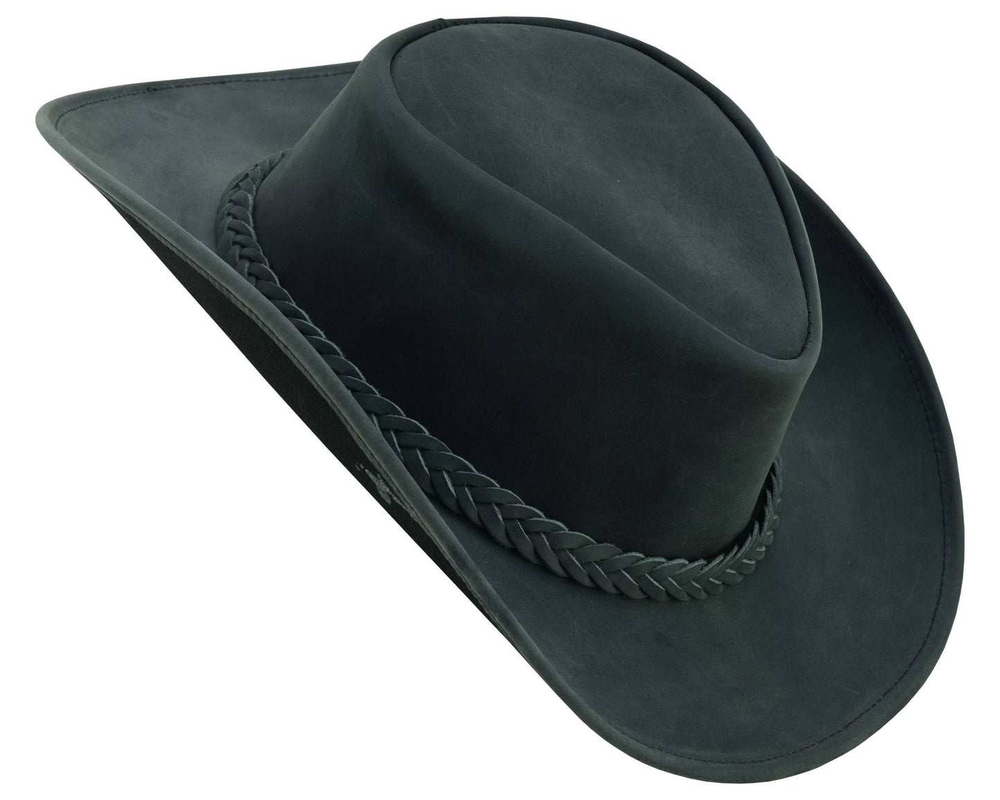 Rodeo Leather Outback Hat