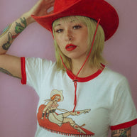 Rope you in! Ringer Tee