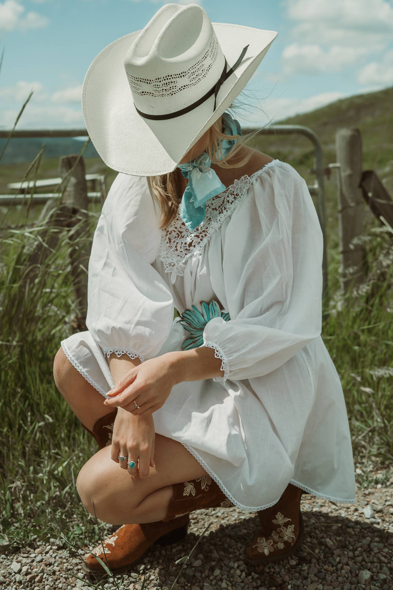 Bozeman - Womens Cowboy Straw Cowgirl Hat