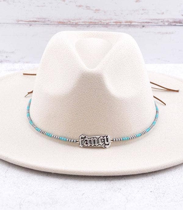 Fancy Navajo Bead Hat Band