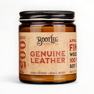 Genuine Leather - 8oz Candle