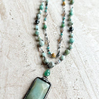 Lexi Necklace Amazonite