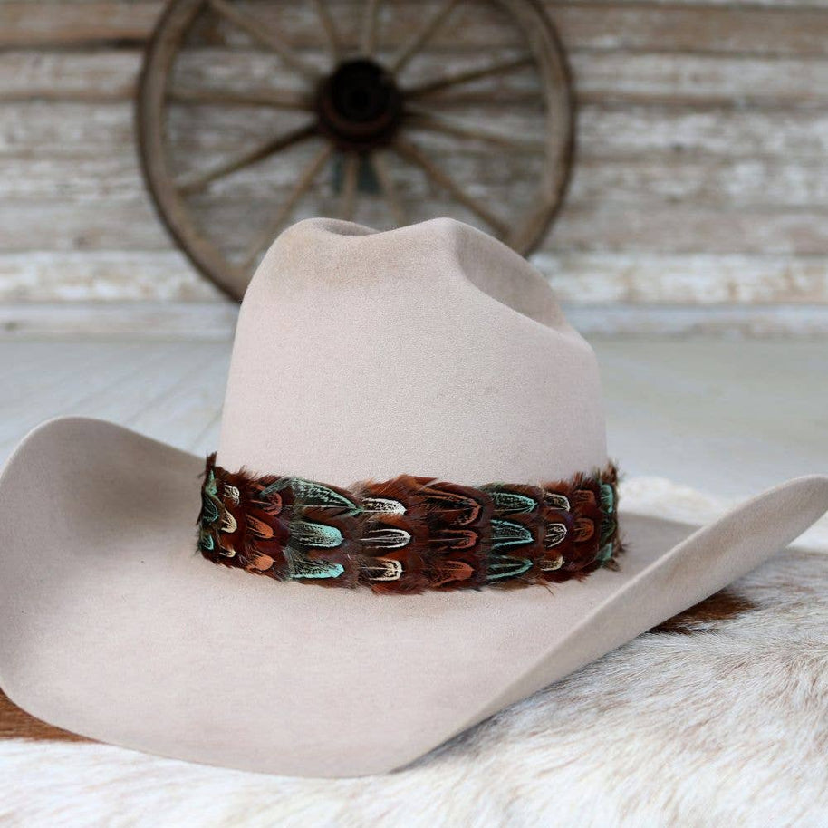 Riverbend Feather Hat Band