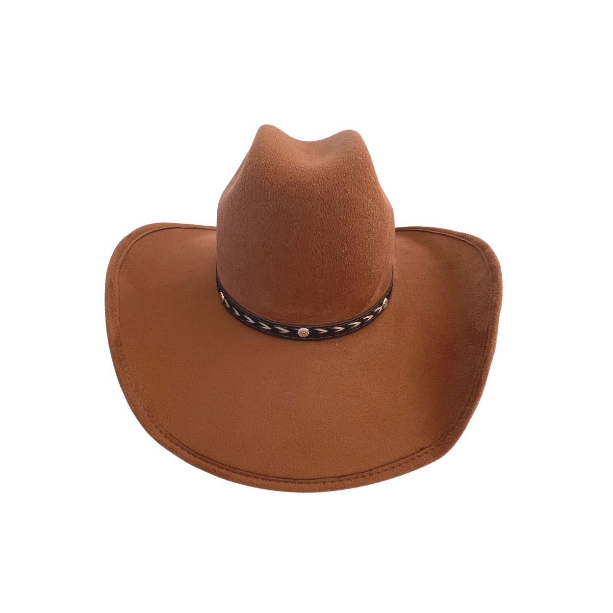 Unisex Vegan Suede Western Cowboy Hats