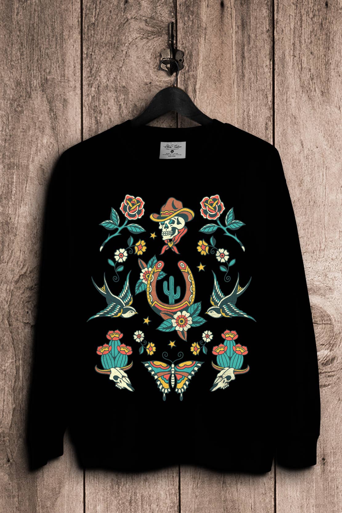 Western Tattoo Sweatshirts