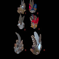 Decorative Side Hat Feathers