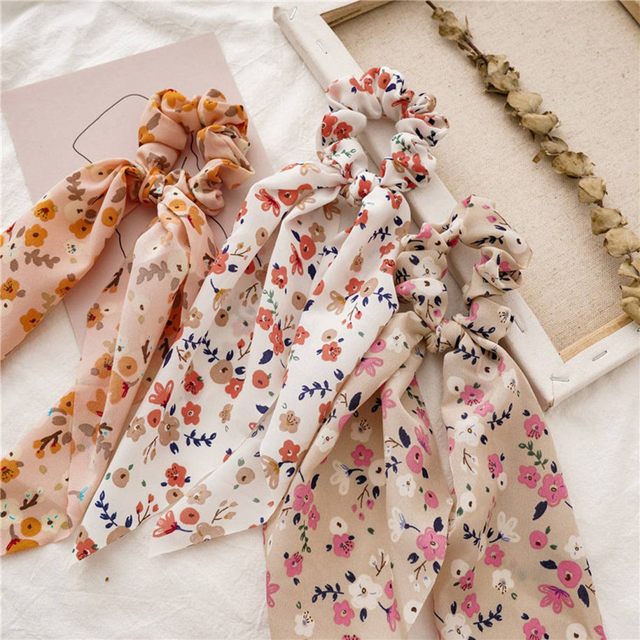 FLORAL Hair Ribbon