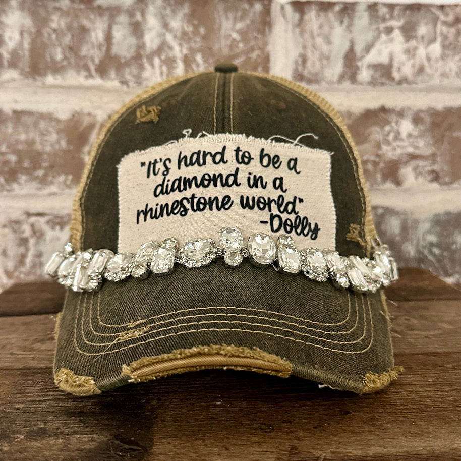 Diamond in a Rhinestone World Hat