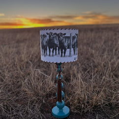 Angus Cattle Herd Lampshade