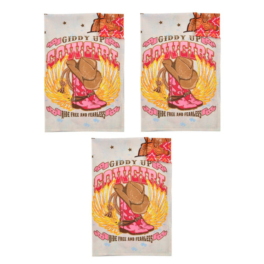 Giddy Up Tea Towel