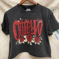 Outlaw Cropped T-shirt