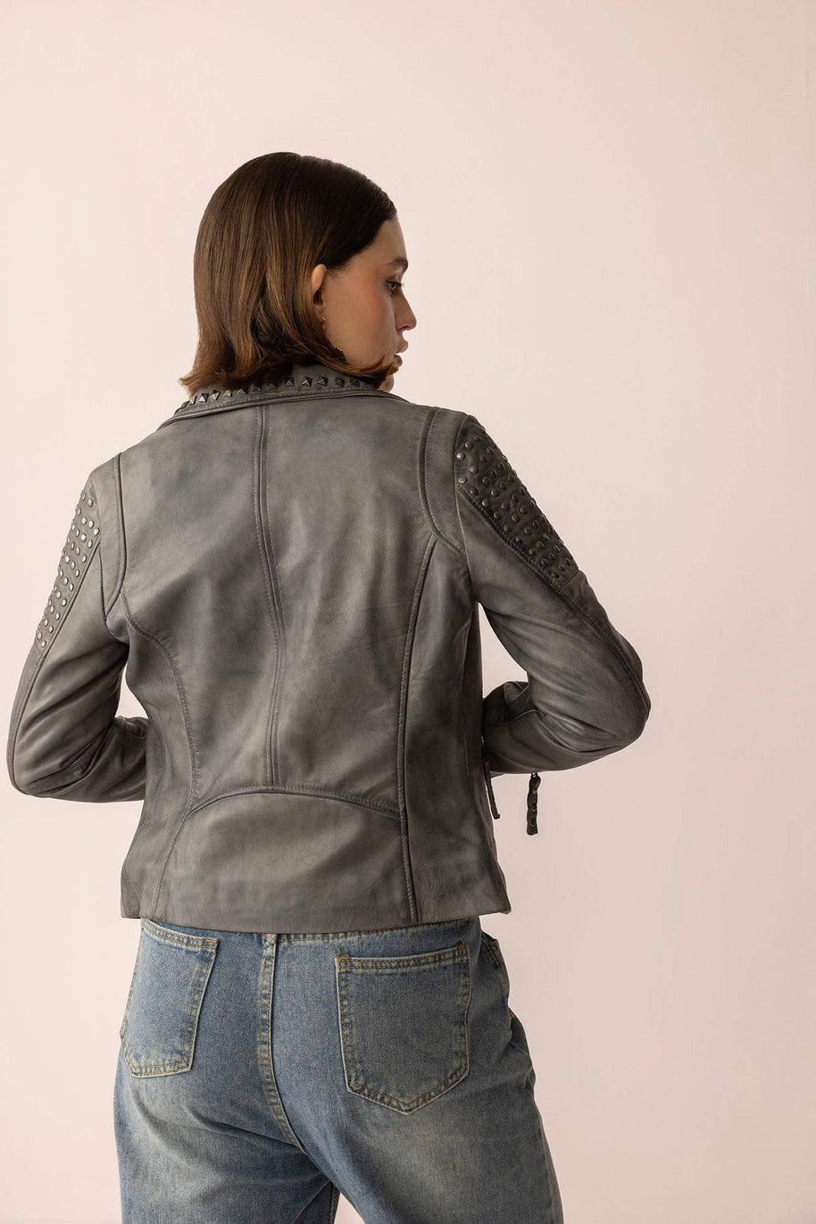 Shadow Storm Leather Jacket