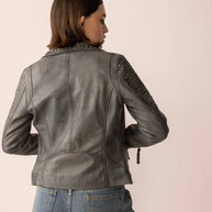 Shadow Storm Leather Jacket