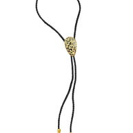 Gemstone Bolo Tie - Dalmatian Jasper