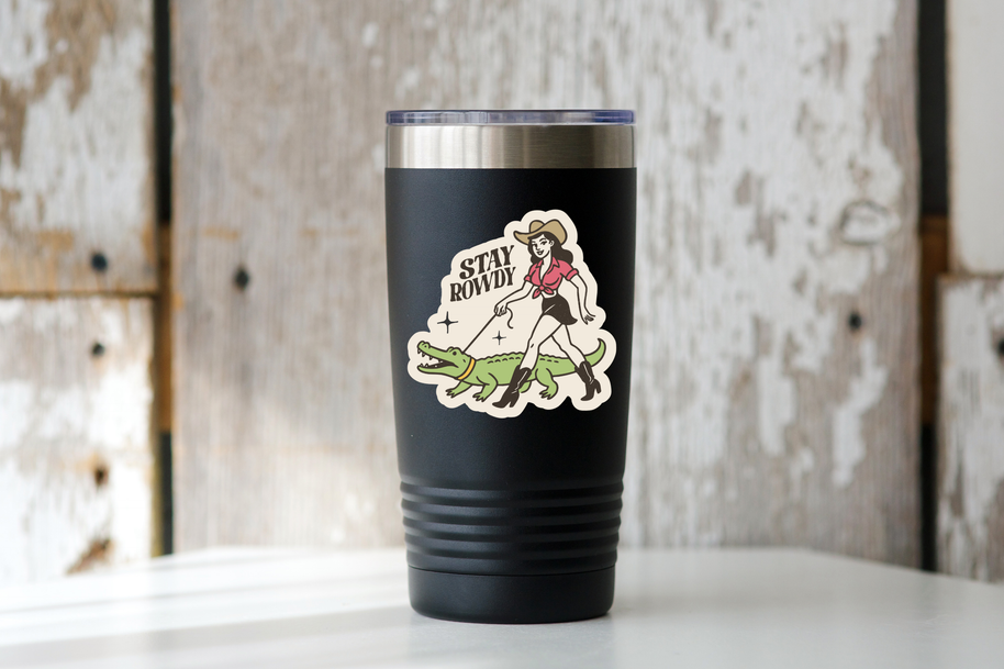 Stay Rowdy Sticker