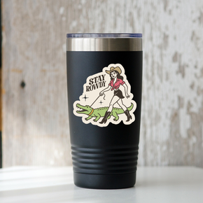 Stay Rowdy Sticker