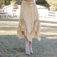 Boho Ruffle Skirt