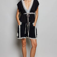 Vintage Washed Striped Shorts